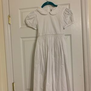 Strasburg white 100% cotton dress